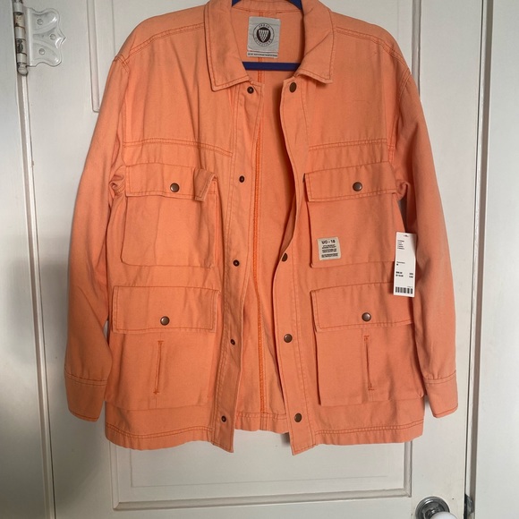 *NWT* UO Derrek Snap Button Shacket - Picture 1 of 8